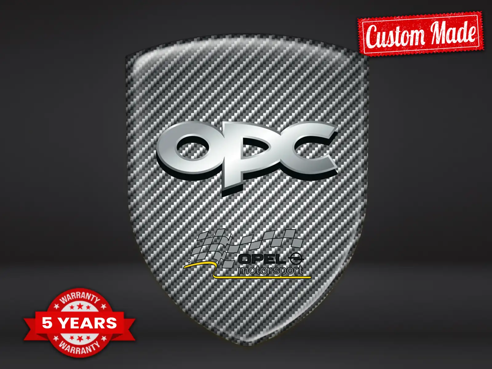 OPC Autoaufkleber Exklusiv Minimal Professionell